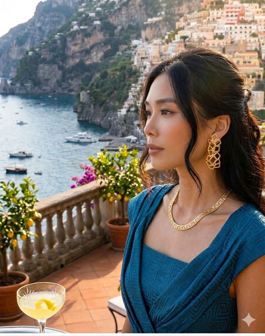 Orecchini Pendenti  – Collezione Mosaico Positano