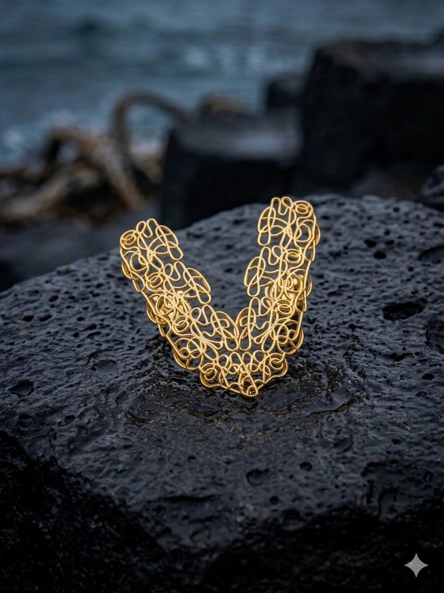 Orecchini Pendenti "Intrecci di Mare" – Eleganza Sartoriale