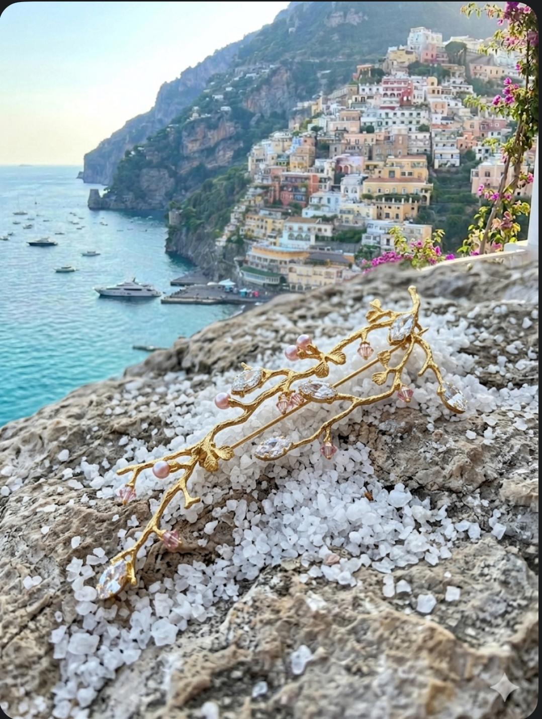 Spilla Scultorea "Sentieri Divini" – Edizione d'Autore